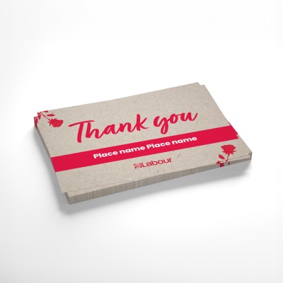 A5 Thank You and Outcards